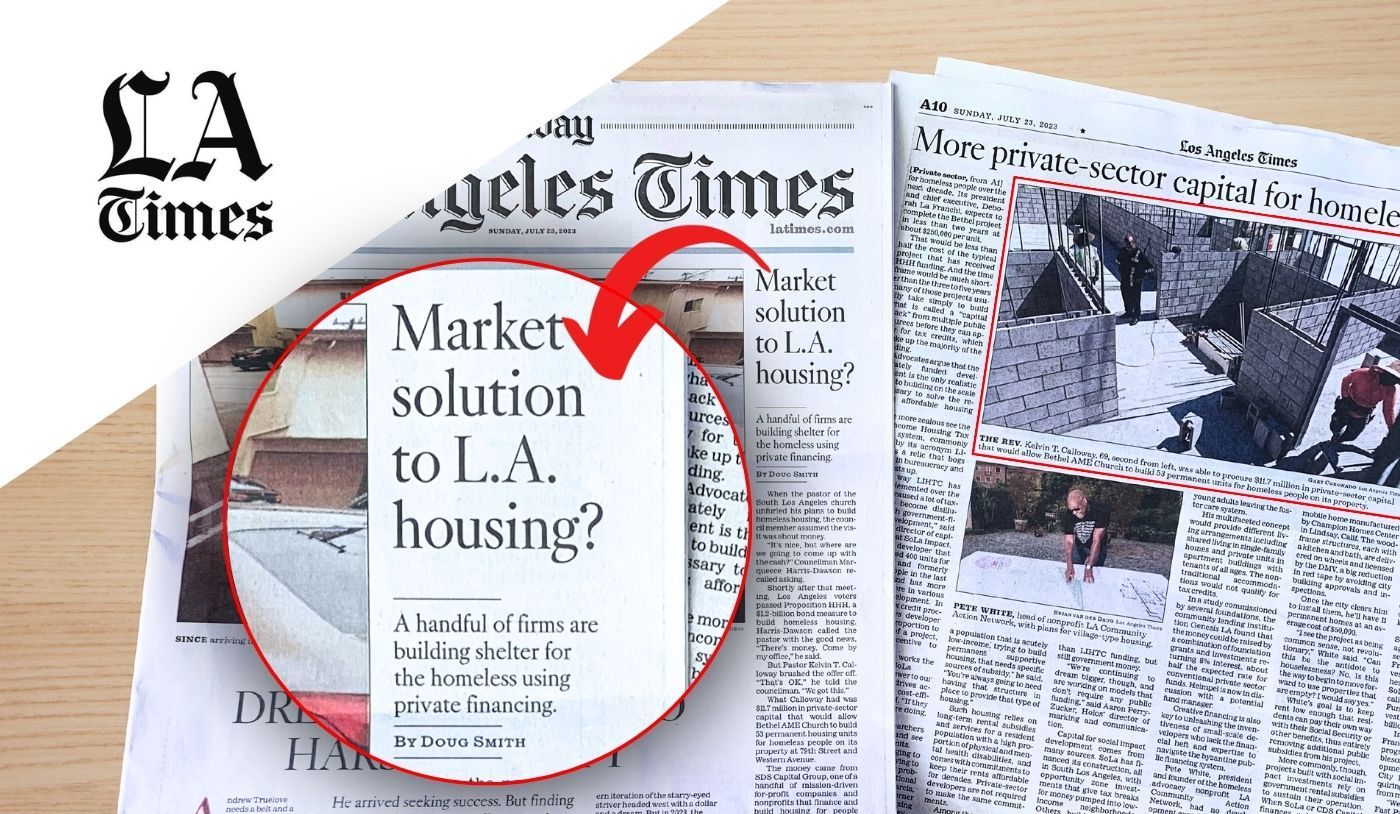 Steve Lopez, L.A. Times Columnist profiles: $800k per unit costs to house  one L.A. Homeless Resident